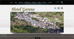 Desktop Screenshot of hotelgarona.com