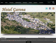 Tablet Screenshot of hotelgarona.com